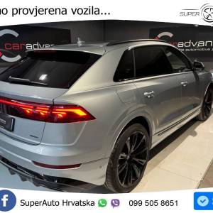 Audi Q8 50 TDI quattro Aut. 286 KS, ZRAČ+PANO+360°+GR SJED+ACC+KEY+VIRT+LANE