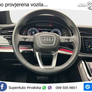 Audi Q8 50 TDI quattro Aut. S line 286 KS, ZRAČ+PANO+360°+GR SJED+ACC+KEY+VIRT