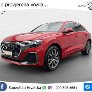 Audi Q8 50 TDI quattro Aut. S line 286 KS, ZRAČ+PANO+360°+GR SJED+ACC+KEY+VIRT