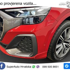 Audi Q8 50 TDI quattro Aut. S line 286 KS, ZRAČ+PANO+360°+GR SJED+ACC+KEY+VIRT