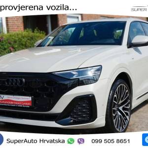 Audi Q8 50 TDI quattro Aut. S line 286 KS, ACC+PANO+360°+GR SJED+KEY+VIRT+LANE