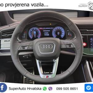 Audi Q8 50 TDI quattro Aut. S line 286 KS, ZRAČ+PANO+360°+GR SJED+ACC+KEY+VIRT