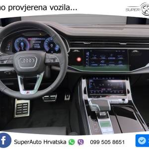 Audi Q8 50 TDI quattro Aut. S line 286 KS, ZRAČ+PANO+360°+GR SJED+ACC+KEY+VIRT