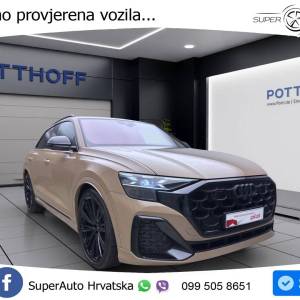 Audi Q8 50 TDI quattro Aut. S line 286 KS, ZRAČ+PANO+360°+GR SJED+ACC+KEY+VIRT