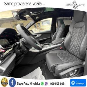 Audi Q8 50 TDI quattro Aut. S line 286 KS, ZRAČ+PANO+360°+GR SJED+ACC+KEY+VIRT