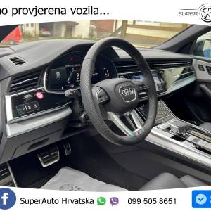 Audi Q8 50 TDI quattro Aut. S line 286 KS, ZRAČ+PANO+360°+GR SJED+ACC+KEY+VIRT