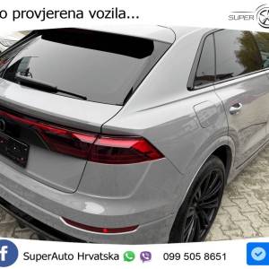Audi Q8 50 TDI quattro Aut. S line 286 KS, ZRAČ+PANO+360°+GR SJED+ACC+KEY+VIRT