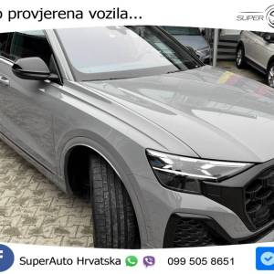 Audi Q8 50 TDI quattro Aut. S line 286 KS, ZRAČ+PANO+360°+GR SJED+ACC+KEY+VIRT