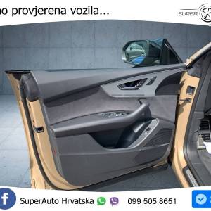 Audi Q8 50 TDI quattro Aut. S line 286 KS, ZRAČ+PANO+360°+GR SJED+KEY+VIRT+LANE
