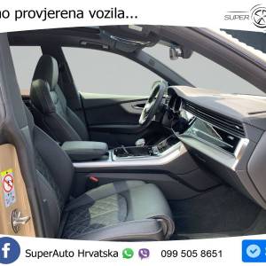 Audi Q8 50 TDI quattro Aut. S line 286 KS, ZRAČ+PANO+360°+GR SJED+KEY+VIRT+LANE