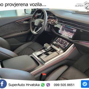 Audi Q8 50 TDI quattro Aut. S line 286 KS, ZRAČ+PANO+360°+GR SJED+ACC+KEY+VIRT