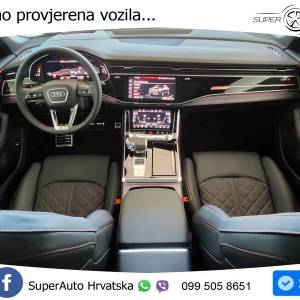 Audi Q8 50 TDI quattro Aut. S line 286 KS, ZRAČ+PANO+360°+GR SJED+ACC+KEY+VIRT