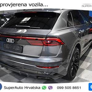 Audi Q8 50 TDI quattro Aut. S line 286 KS, ZRAČ+PANO+KAM+GR SJED+KEY+LED+LANE