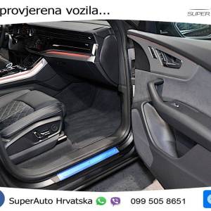 Audi Q8 50 TDI quattro Aut. S line 286 KS, ZRAČ+PANO+KAM+GR SJED+KEY+LED+LANE