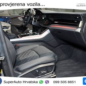 Audi Q8 50 TDI quattro Aut. S line 286 KS, ZRAČ+PANO+KAM+GR SJED+KEY+LED+LANE