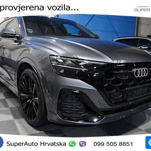 Audi Q8 50 TDI quattro Aut. S line 286 KS, ZRAČ+PANO+KAM+GR SJED+KEY+LED+LANE