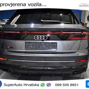 Audi Q8 50 TDI quattro Aut. S line 286 KS, ZRAČ+PANO+KAM+GR SJED+KEY+LED+LANE