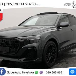 Audi Q8 50 TDI quattro Aut. S line 286 KS, ZRAČ+PANO+360°+GR SJED+ACC+KEY+VIRT