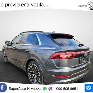 Audi Q8 50 TDI quattro S line 286 KS, ZRAČ+ACC+360°+GR SJED+VIRT+LANE