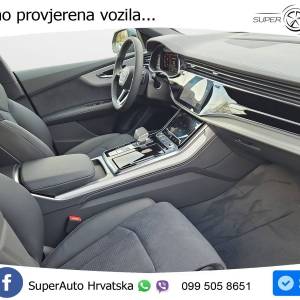 Audi Q8 50 TDI quattro S line 286 KS, ZRAČ+ACC+360°+GR SJED+VIRT+LANE