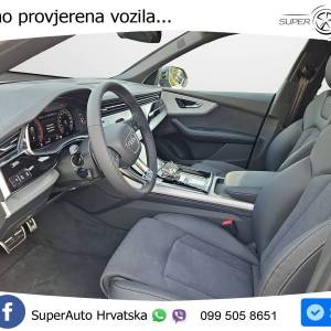 Audi Q8 50 TDI quattro S line 286 KS, ZRAČ+ACC+360°+GR SJED+VIRT+LANE