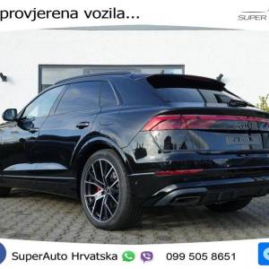 Audi Q8 55 TFSIe quattro Aut. S line 394 KS, ACC+PANO+360°+GR SJED+KEY+VIRT+LANE