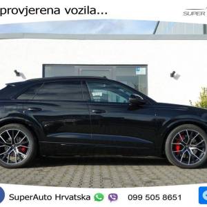 Audi Q8 55 TFSIe quattro Aut. S line 394 KS, ACC+PANO+360°+GR SJED+KEY+VIRT+LANE