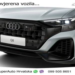 Audi Q8 55 TFSIe quattro Aut. 394 KS, ZRAČNI+ACC+360°+GR SJED+KEY+VIRT+LANE