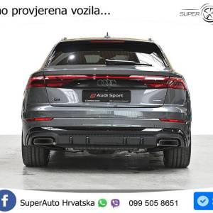Audi Q8 55 TFSIe quattro Aut. 381 KS, ZRAČNI+ACC+PANO+GR SJED+360°+KEY+VIRT+LANE