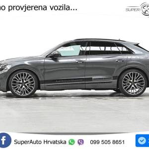 Audi Q8 55 TFSIe quattro Aut. 381 KS, ZRAČNI+ACC+PANO+GR SJED+360°+KEY+VIRT+LANE