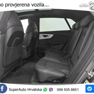 Audi Q8 55 TFSIe quattro Aut. 381 KS, ZRAČNI+ACC+PANO+GR SJED+360°+KEY+VIRT+LANE