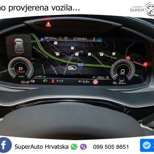 Audi Q8 55 TFSIe quattro Aut. S line 394 KS, ZRAČNI+PANO+360°+GR SJED+VIRT+LANE