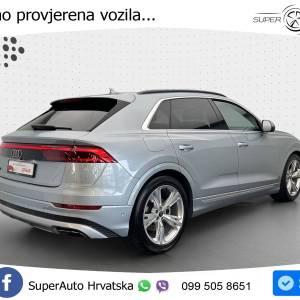 Audi Q8 55 TFSIe quattro Aut. S line 394 KS, ZRAČNI+ACC+360°+GR SJED+KEY+VIRT