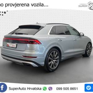 Audi Q8 55 TFSIe quattro Aut. S line 394 KS, ZRAČNI+ACC+360°+GR SJED+KEY+VIRT
