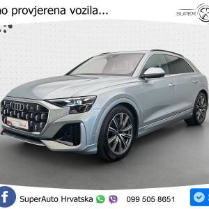 Audi Q8 55 TFSIe quattro Aut. S line 394 KS, ZRAČNI+ACC+360°+GR SJED+KEY+VIRT
