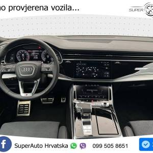 Audi Q8 55 TFSIe quattro Aut. S line 394 KS, ZRAČNI+ACC+360°+GR SJED+KEY+VIRT