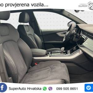 Audi Q8 55 TFSIe quattro Aut. S line 394 KS, ZRAČNI+ACC+360°+GR SJED+KEY+VIRT