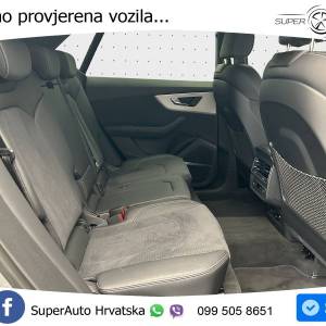 Audi Q8 55 TFSIe quattro Aut. S line 394 KS, ZRAČNI+ACC+360°+GR SJED+KEY+VIRT