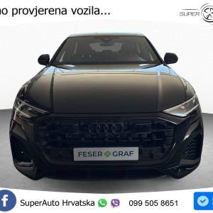 Audi Q8 55 TFSIe quattro Aut. S line 290 KS, ACC+KAM+KEY+GR SJED+VIRT+LANE