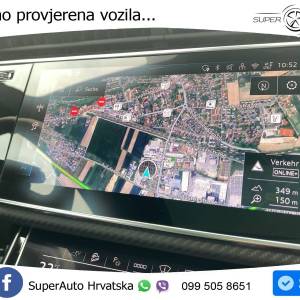 Audi Q8 60 TFSIe quattro Aut. 489 KS, ZRAČNI+ACC+PANO+GR SJED+KEY+VIRT+LANE