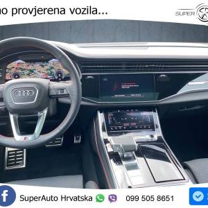 Audi Q8 60 TFSIe quattro Aut. 489 KS, ZRAČNI+ACC+PANO+GR SJED+KEY+VIRT+LANE