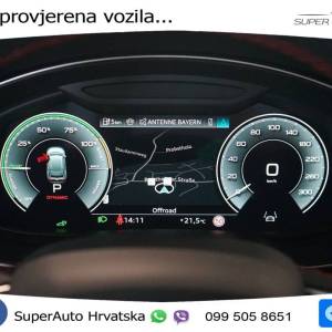 Audi Q8 60 TFSIe quattro Aut. 489 KS, ZRAČNI+PANO+360°+GR SJED+KEY+VIRT+LANE