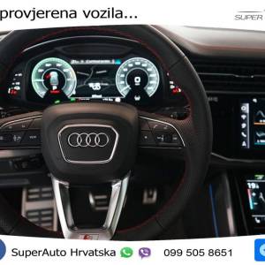 Audi Q8 60 TFSIe quattro Aut. 489 KS, ZRAČNI+PANO+360°+GR SJED+KEY+VIRT+LANE