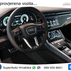 Audi Q8 60 TFSIe quattro Aut. 489 KS, ZRAČNI+PANO+360°+GR SJED+KEY+VIRT+LANE