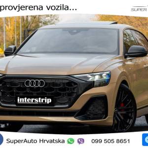 Audi Q8 60 TFSIe quattro Aut. S line 489 KS, ZRAČNI+PANO+360°+GR SJED+KEY+VIRT
