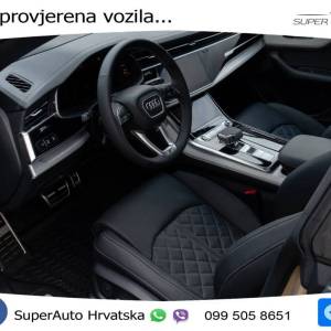 Audi Q8 60 TFSIe quattro Aut. S line 489 KS, ZRAČNI+PANO+360°+GR SJED+KEY+VIRT