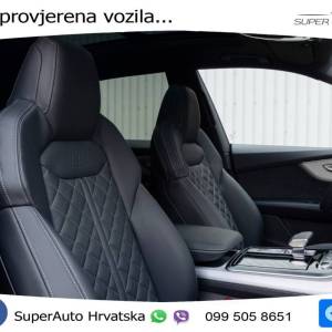 Audi Q8 60 TFSIe quattro Aut. S line 489 KS, ZRAČNI+PANO+360°+GR SJED+KEY+VIRT