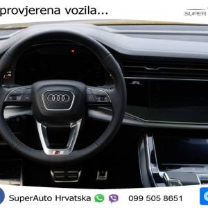 Audi Q8 60 TFSIe quattro Aut. S line 489 KS, ZRAČNI+PANO+360°+GR SJED+KEY+VIRT