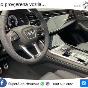 Audi Q8 60 TFSIe quattro Aut. S line 489 KS, ZRAČNI+PANO+GR SJED+ACC+360°+VIRT