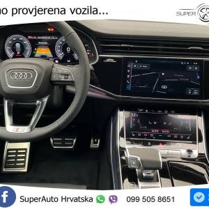 Audi Q8 60 TFSIe quattro Aut. S line 489 KS, ZRAČNI+PANO+GR SJED+ACC+360°+VIRT